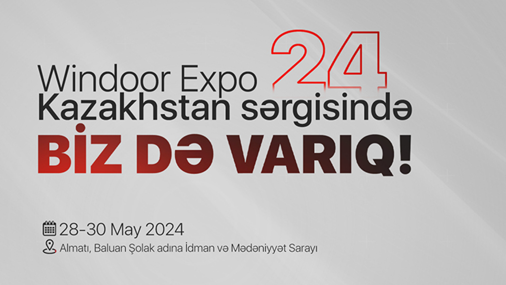 Veliev “Windoor-Expo Kazakhstan” 24 sərgisində